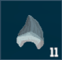 イタチザメの歯