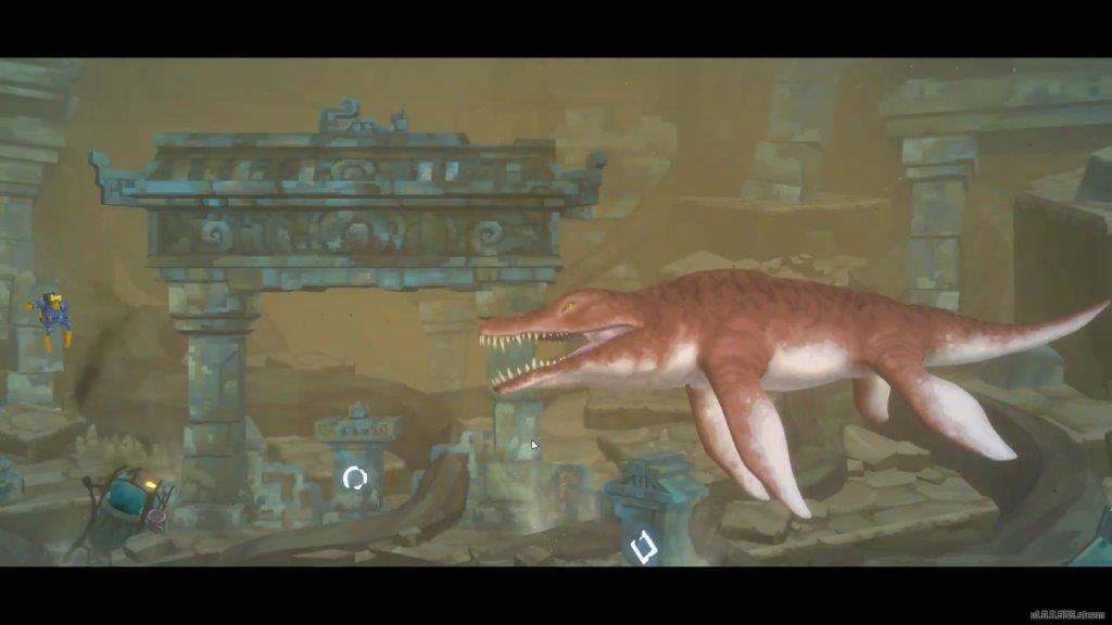 クロノサウルスの登場シーン