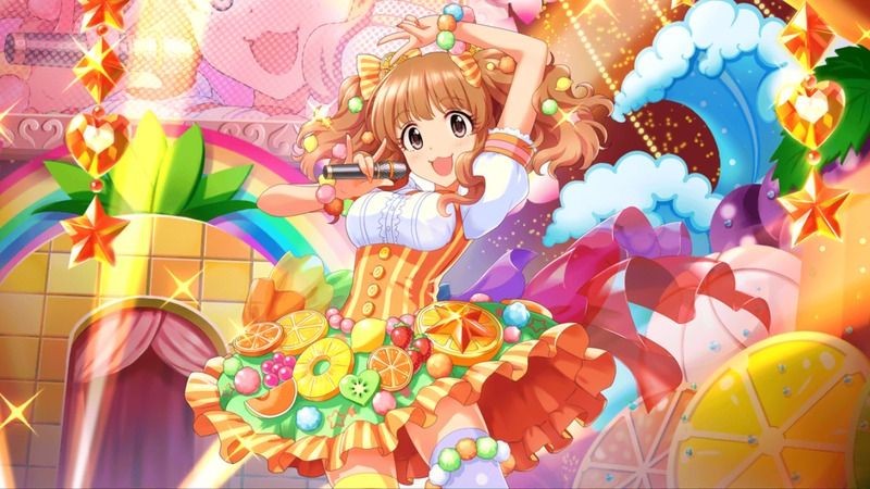 デレステ Sr Orange Sapphire 諸星きらり ゲームライン