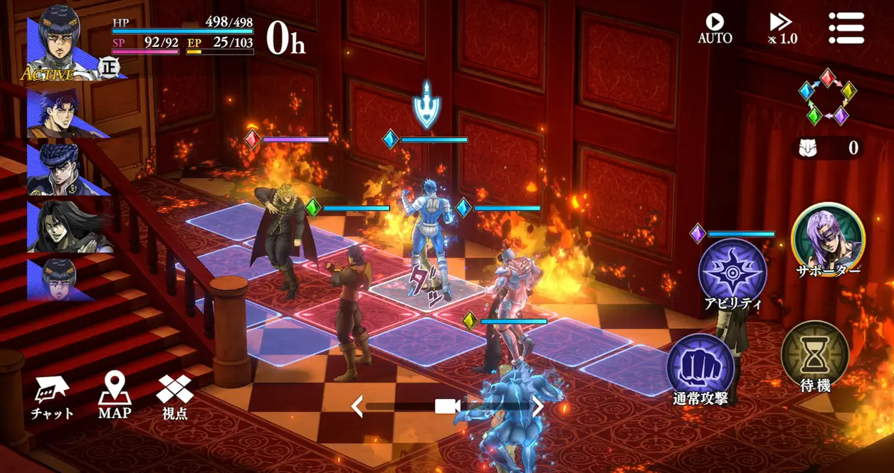 ジョジョオラドラ バトルシステム