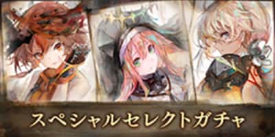 スペシャルセレクトガチャ（フォルティナ、ヴァルリーデ、ルーク）