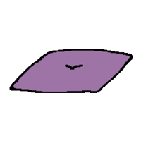 お座布団（紫）