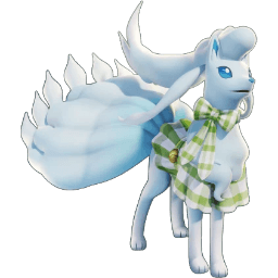 アローラキュウコンのホロウェア チェッカードスタイル