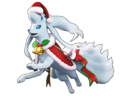 アローラキュウコンのホロウェア ホリデースタイル