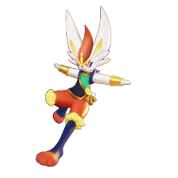 エースバーンのホロウェア ガーディアンスタイル