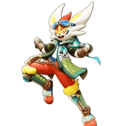 エースバーンのホロウェア ネオガーディアンスタイル