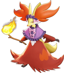 マフォクシーのホロウェア ティーパーティースタイル