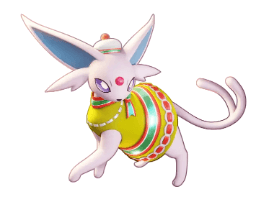 エーフィのホロウェア ジングルベルスタイル