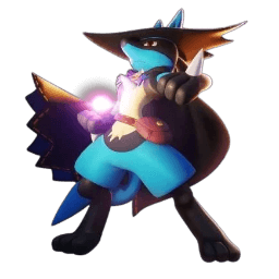 ルカリオのホロウェア コスチュームパーティースタイル