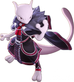 メガミュウツーXのホロウェア ダークロードスタイル