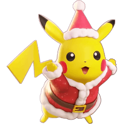 ピカチュウのホロウェア ホリデースタイル