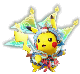 ピカチュウのホロウェア カブキスタイル