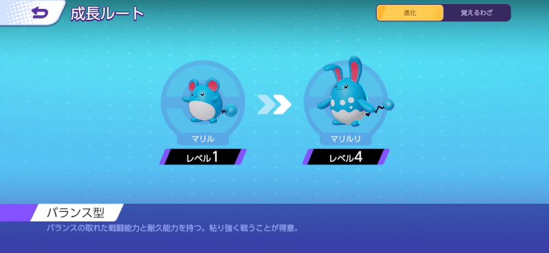マリルリ 成長ルート